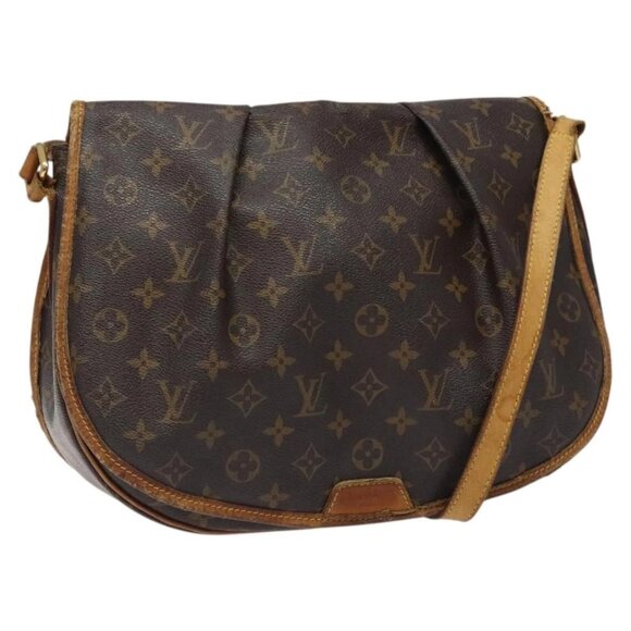 LOUIS VUITTON Monogram Menilmontant MM Shoulder Bag M40473 LV Auth bs26130 - Picture 1 of 16